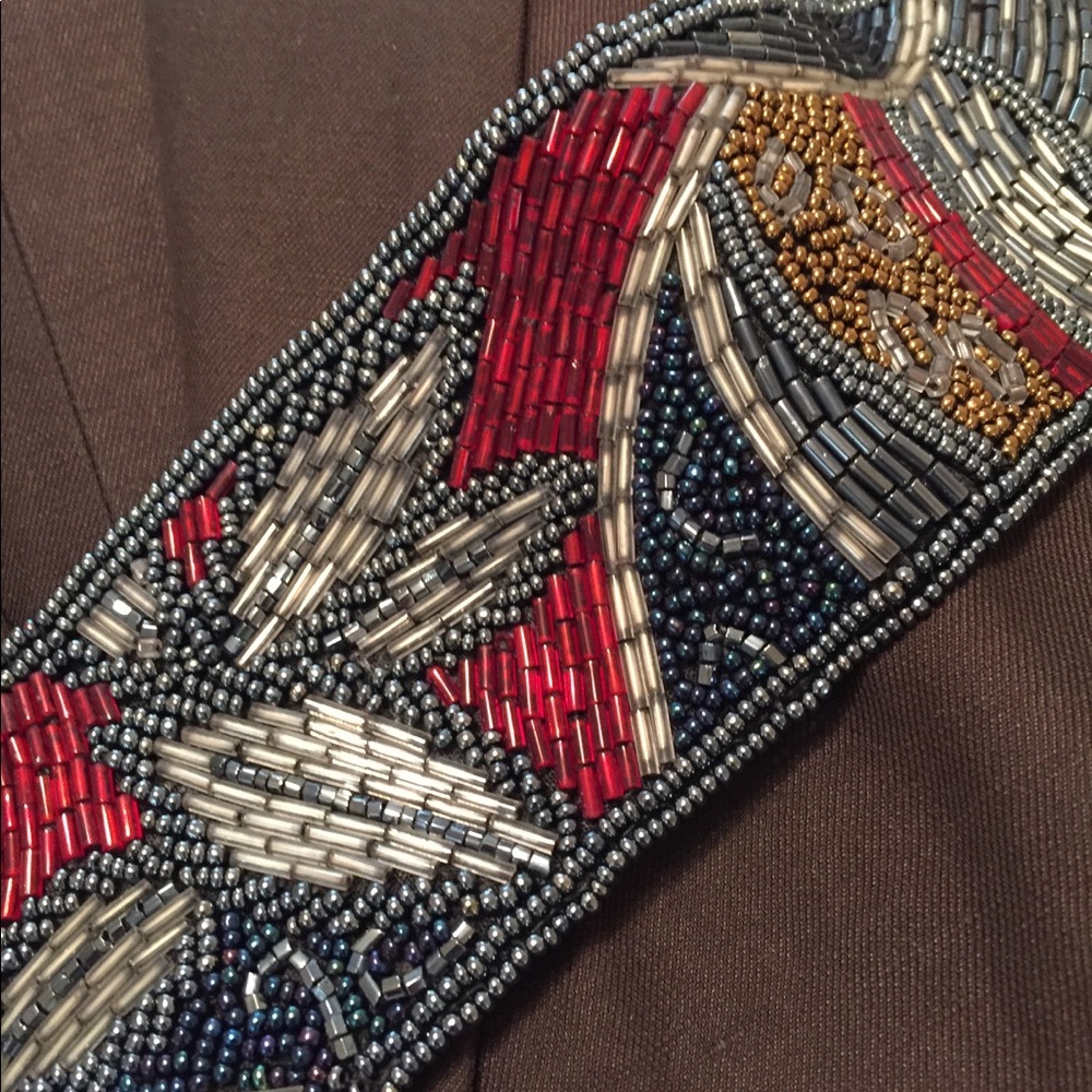 Beaded belt